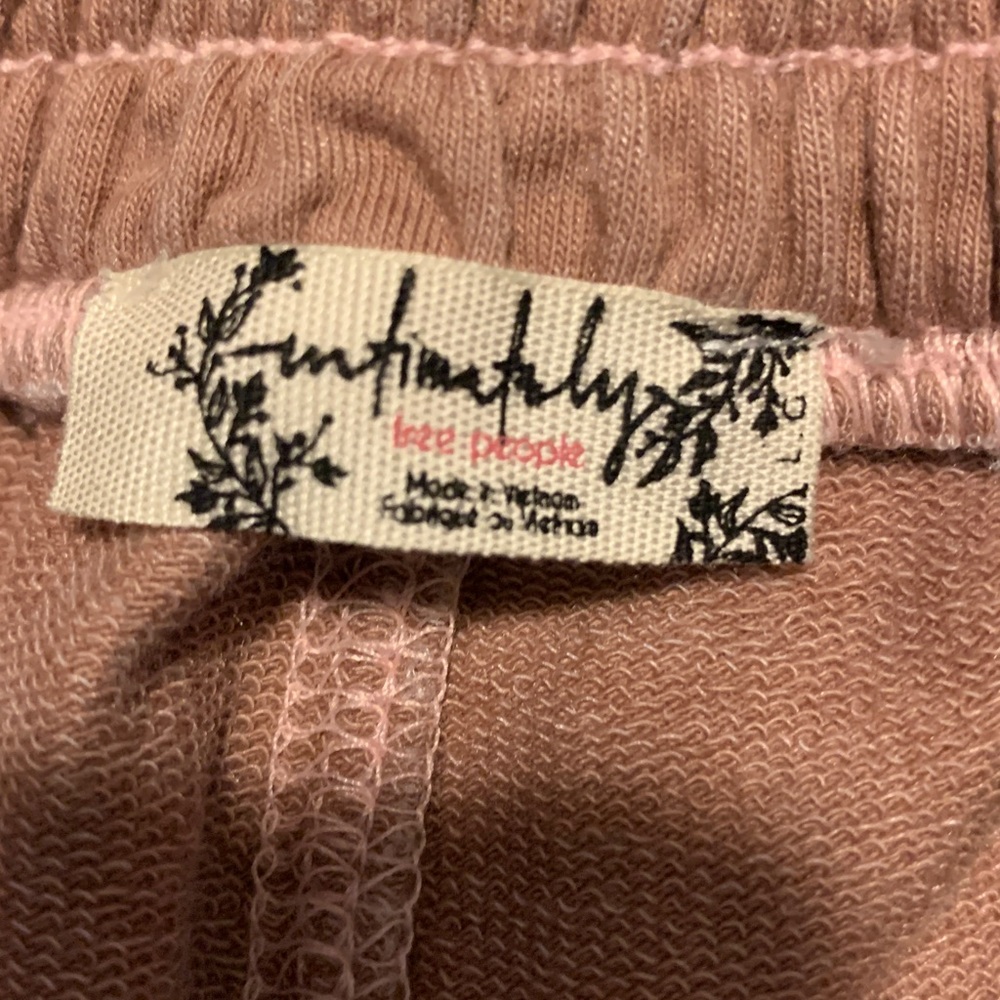Free People Dont Wait Up Short Pink Size L - Picture 7 of 9